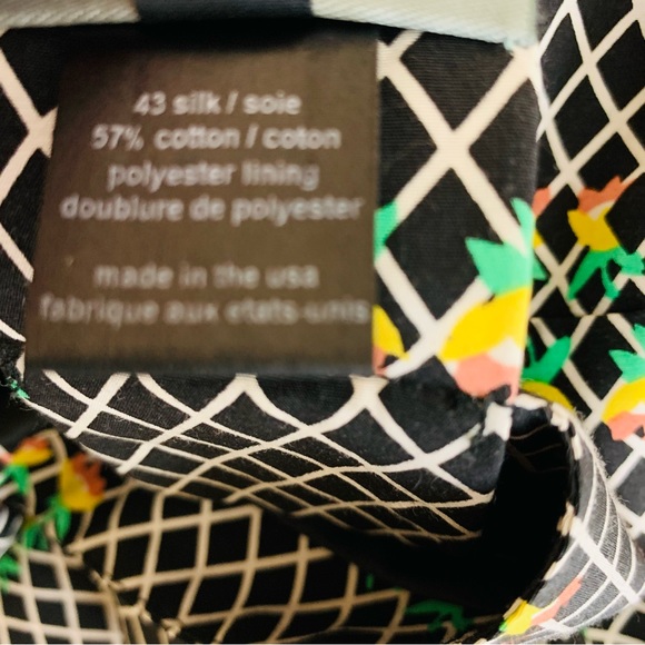 Anthropologie A Rose Has No Teeth Windowpane Floral Dress Small - Picture 15 of 15